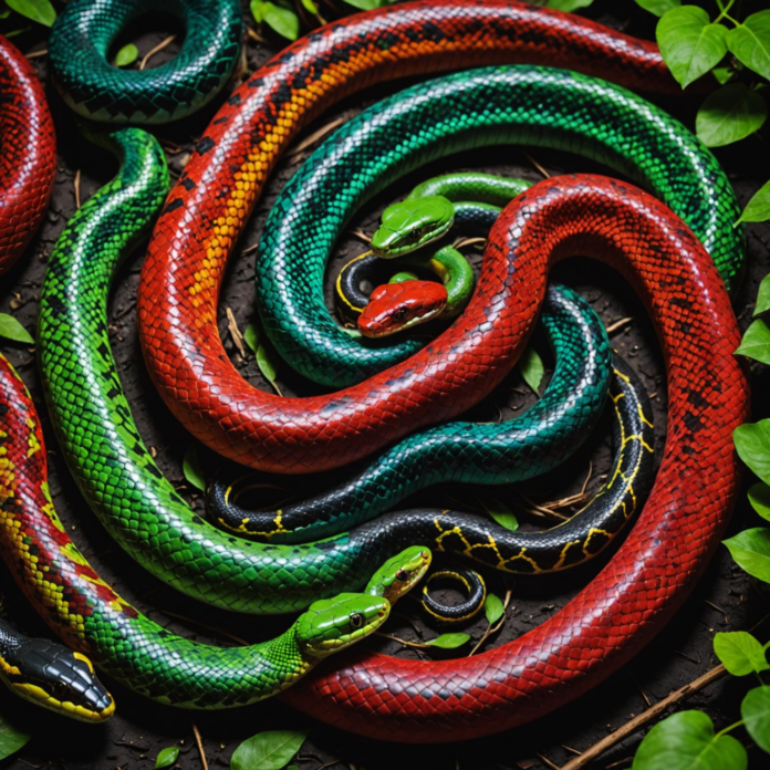 Colorful Snake Dream Meaning in Islam